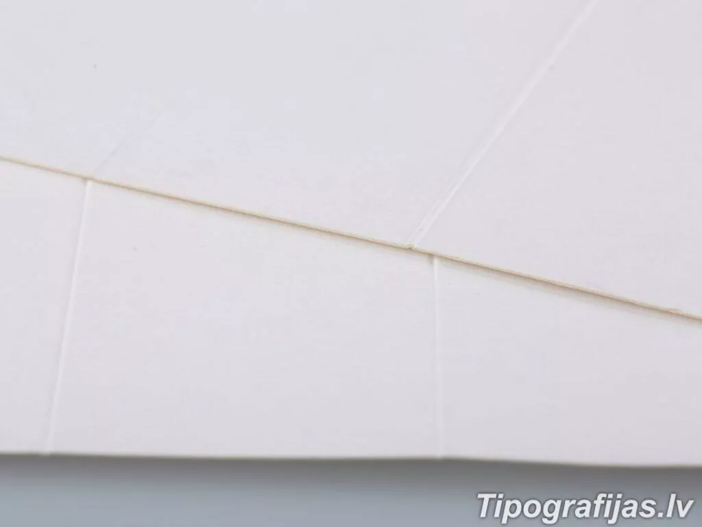 Creasing - integral part of the production of many types of printed materials
