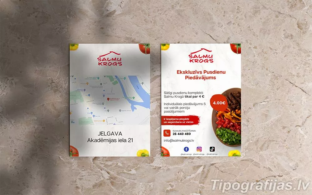Designing of fliers. Printing and designing of flyers and handbill #7