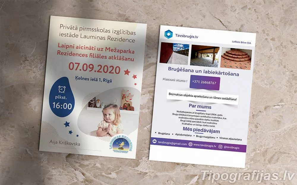 Designing of fliers. Printing and designing of flyers and handbill #9