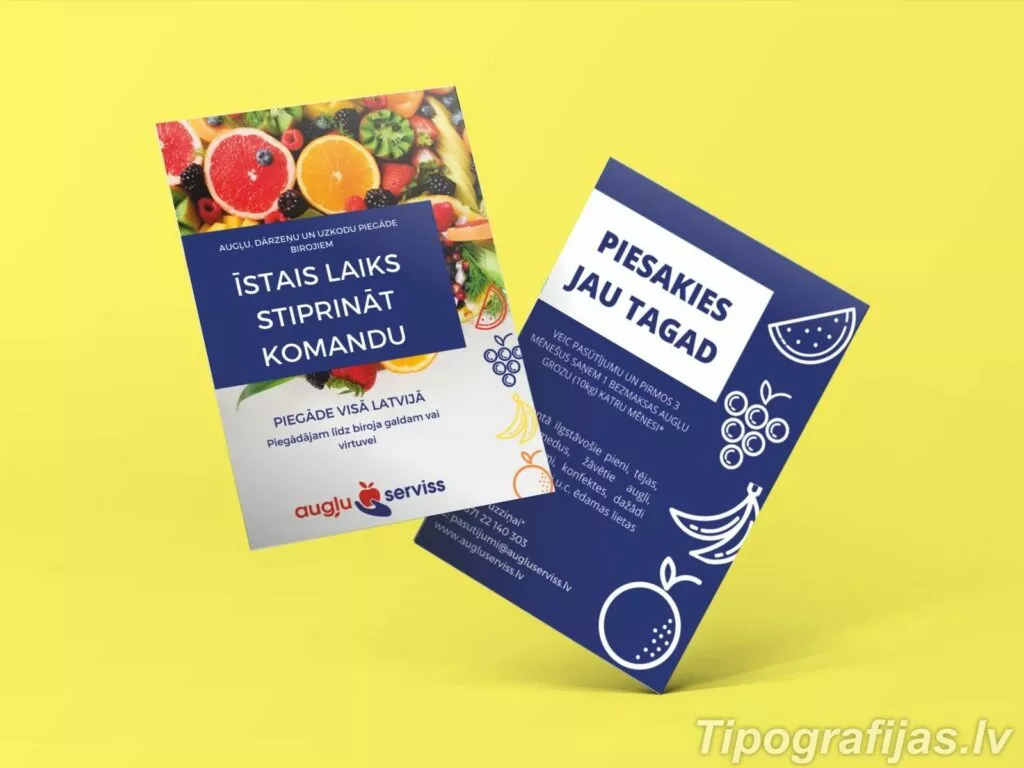 Designing of fliers. Printing and designing of flyers and handbill #3
