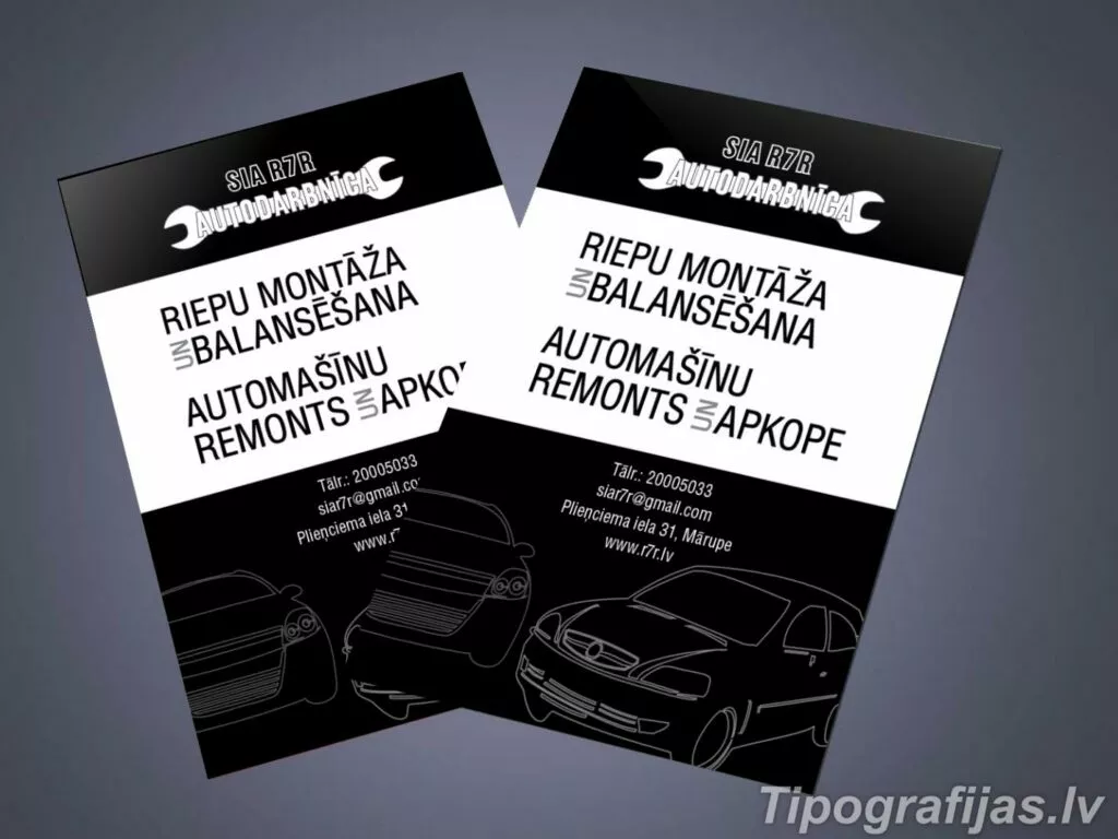 Designing of fliers. Printing and designing of flyers and handbill #4