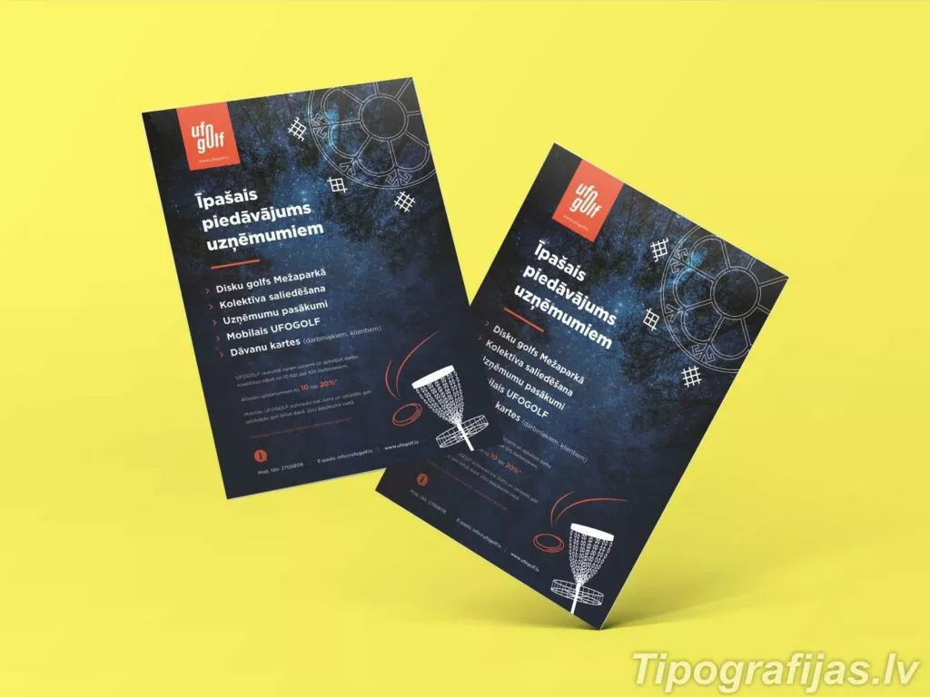 Designing of fliers. Printing and designing of flyers and handbill #1