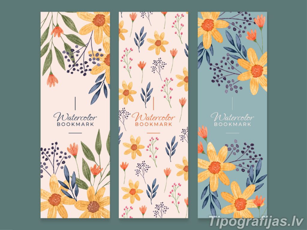Bookmarks. Bookmark design. bookmark printing. #1