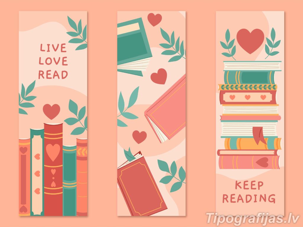 Bookmarks. Bookmark design. bookmark printing. #3