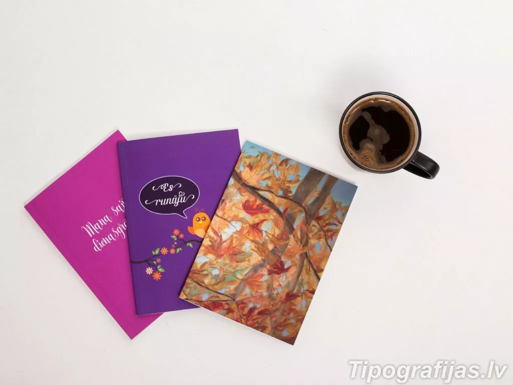 Company notepads with logo. Designing and printing of notepad. Design development. Notepad sample. #1