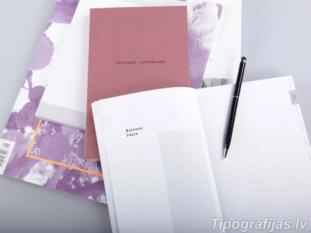 Company notepads with logo. Designing and printing of notepad. Design development. Notepad sample. #9