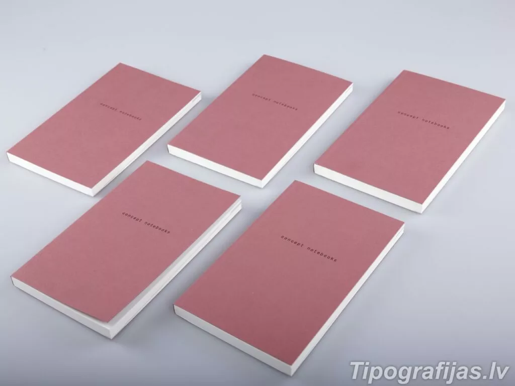 Company notepads with logo. Designing and printing of notepad. Design development. Notepad sample. #3