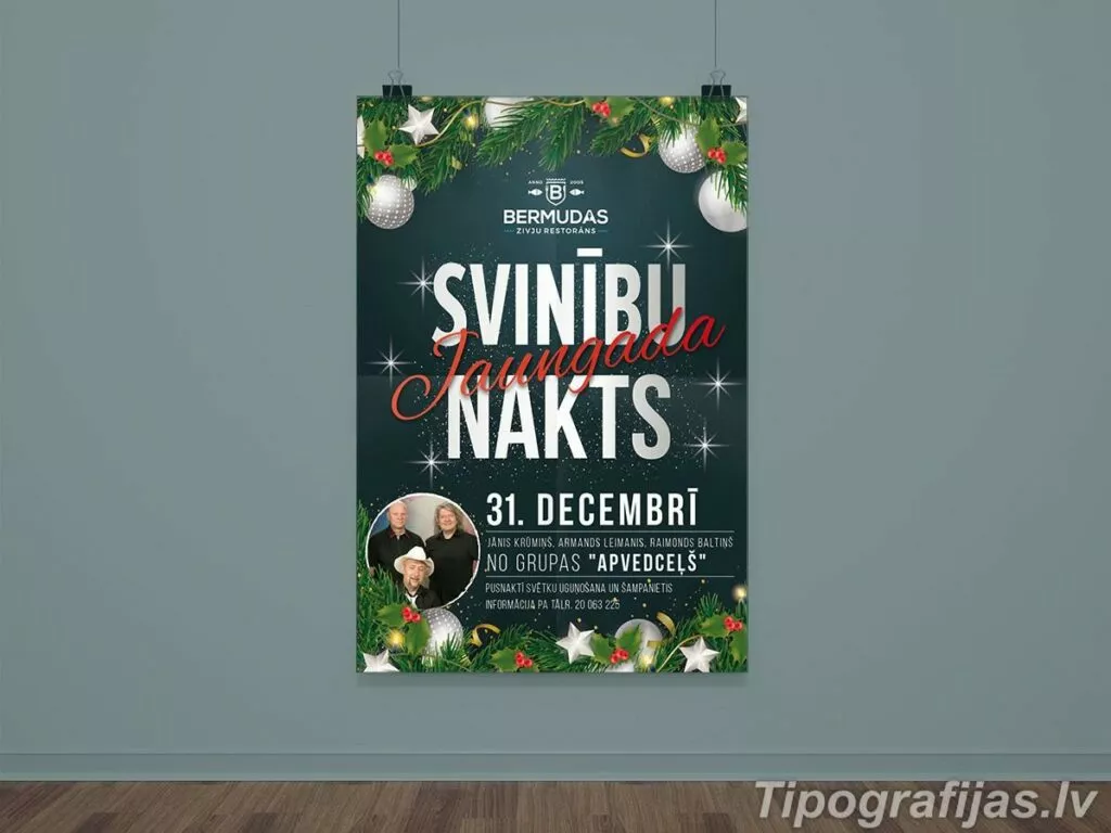 Posters - Making and production. Poster design development. Poster sample. #4