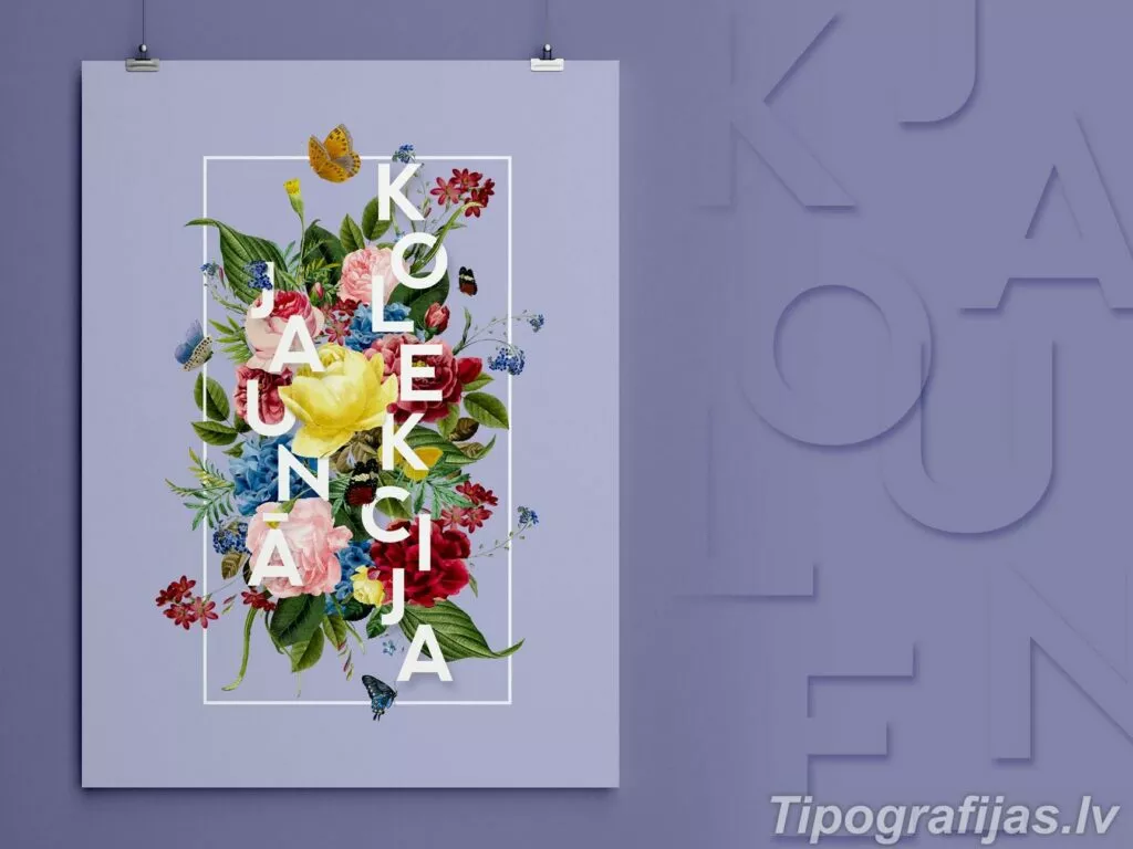 Posters - Making and production. Poster design development. Poster sample. #5