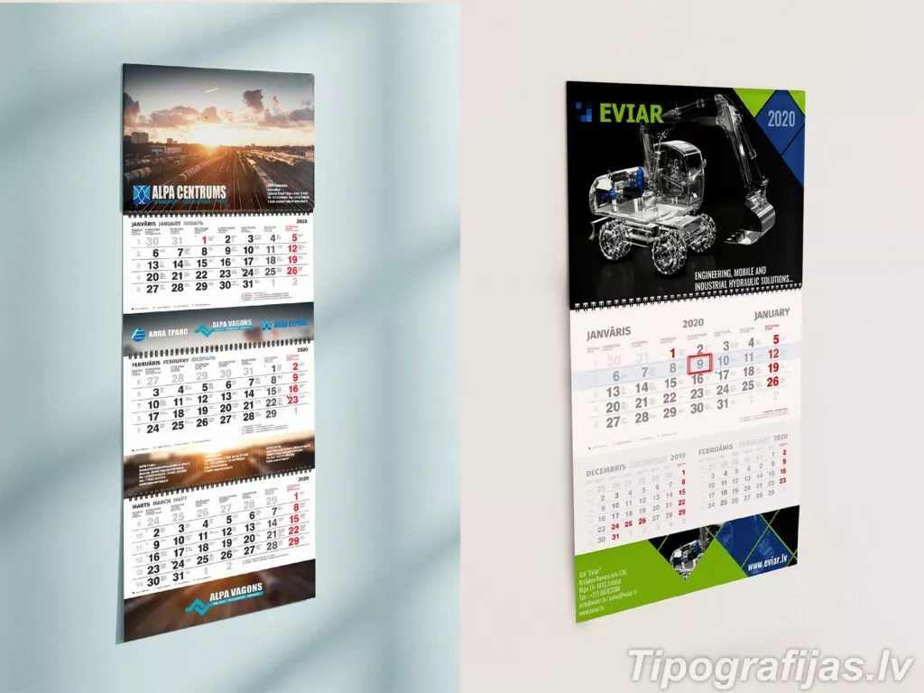 Designing of wall calendars #4