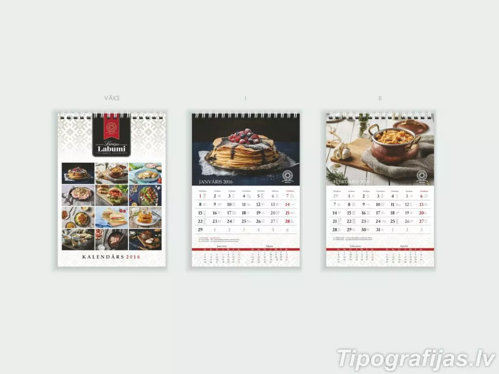 Designing of wall calendars #6