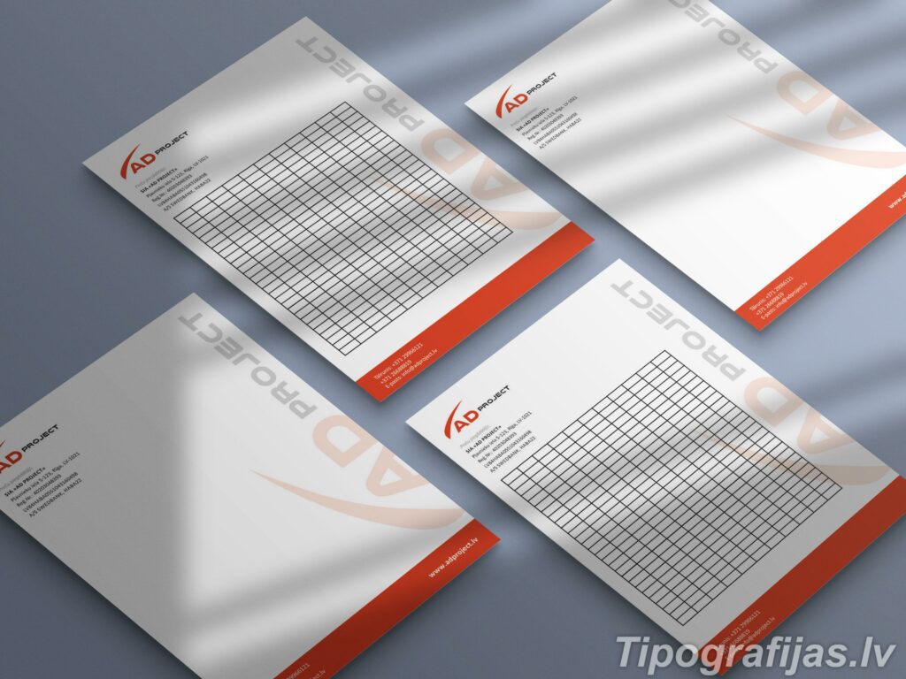 Blanks -Desinging and printing of blanks.Company blanks - designe of blank. Blanks samples. #2