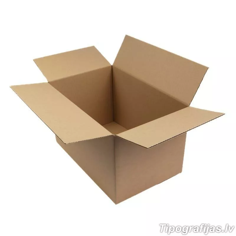 Production and printing of packaging with a design