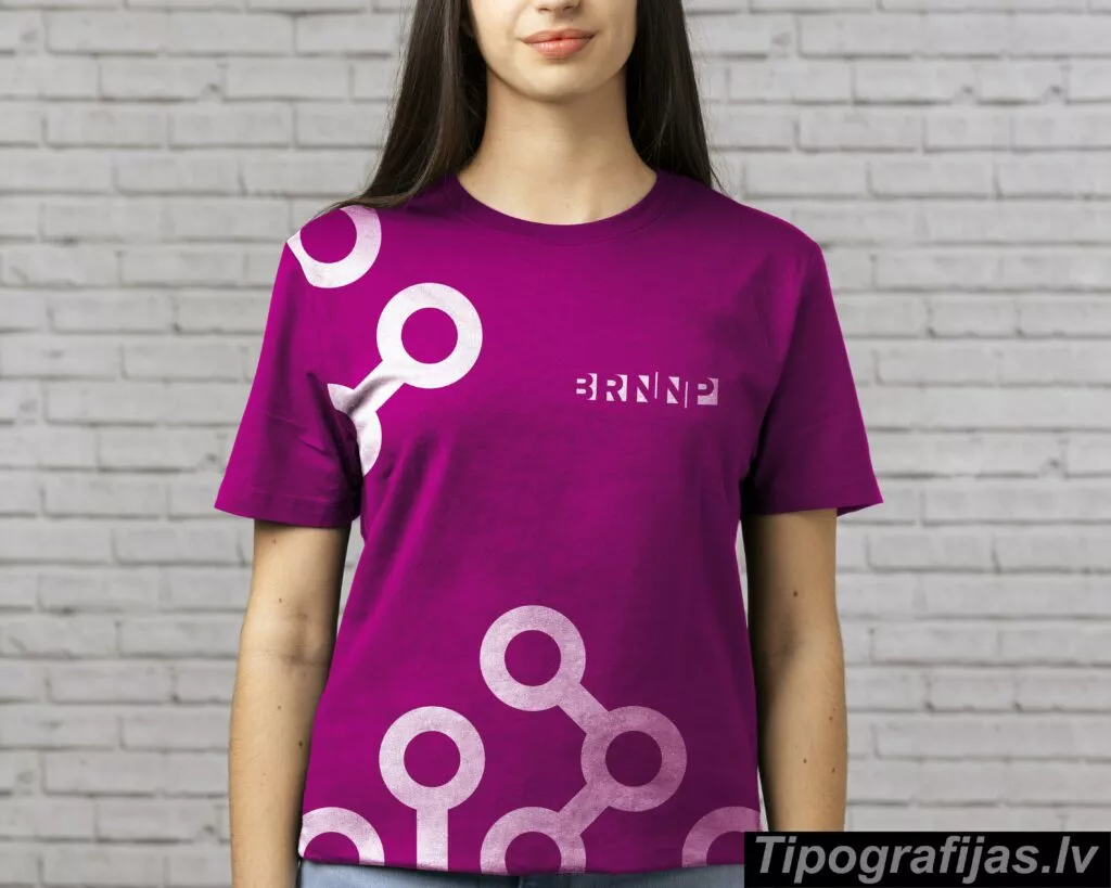 Shirt - T-shirt printing, logo printing. Presentation advertising production.T-shirt design development. T-shirt sample. #4
