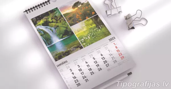 Top 7 idejas kalendāru izgatavošana ar savām bildēm biznesam