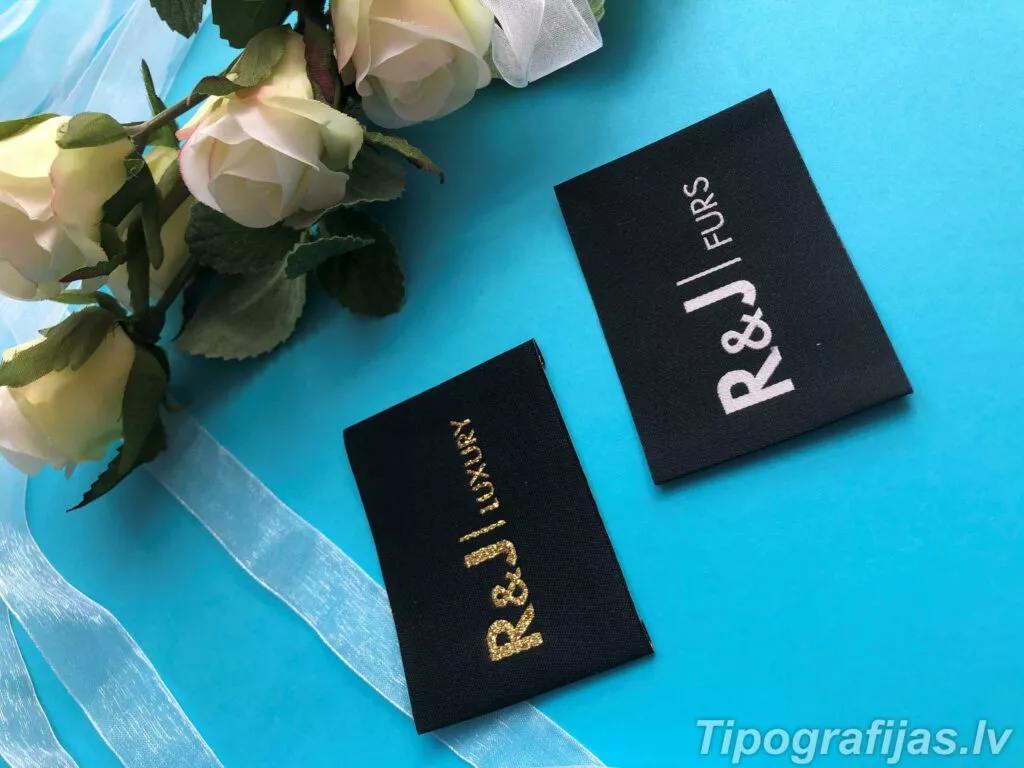 Printing of textile tags, designing of textile tags #2