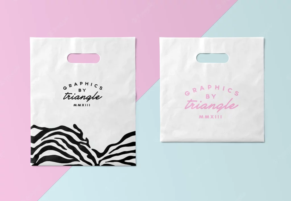 Printing of plastic bags. Design of plastic bags. #1