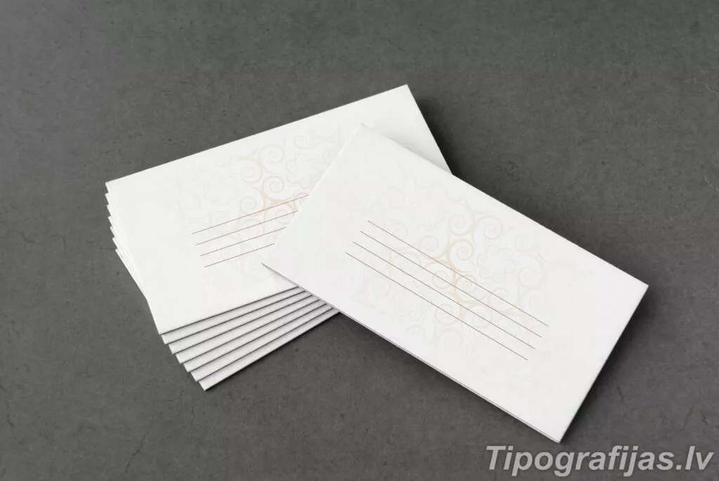 Envelope design development. Envelope printing. Sample of envelopes. #4